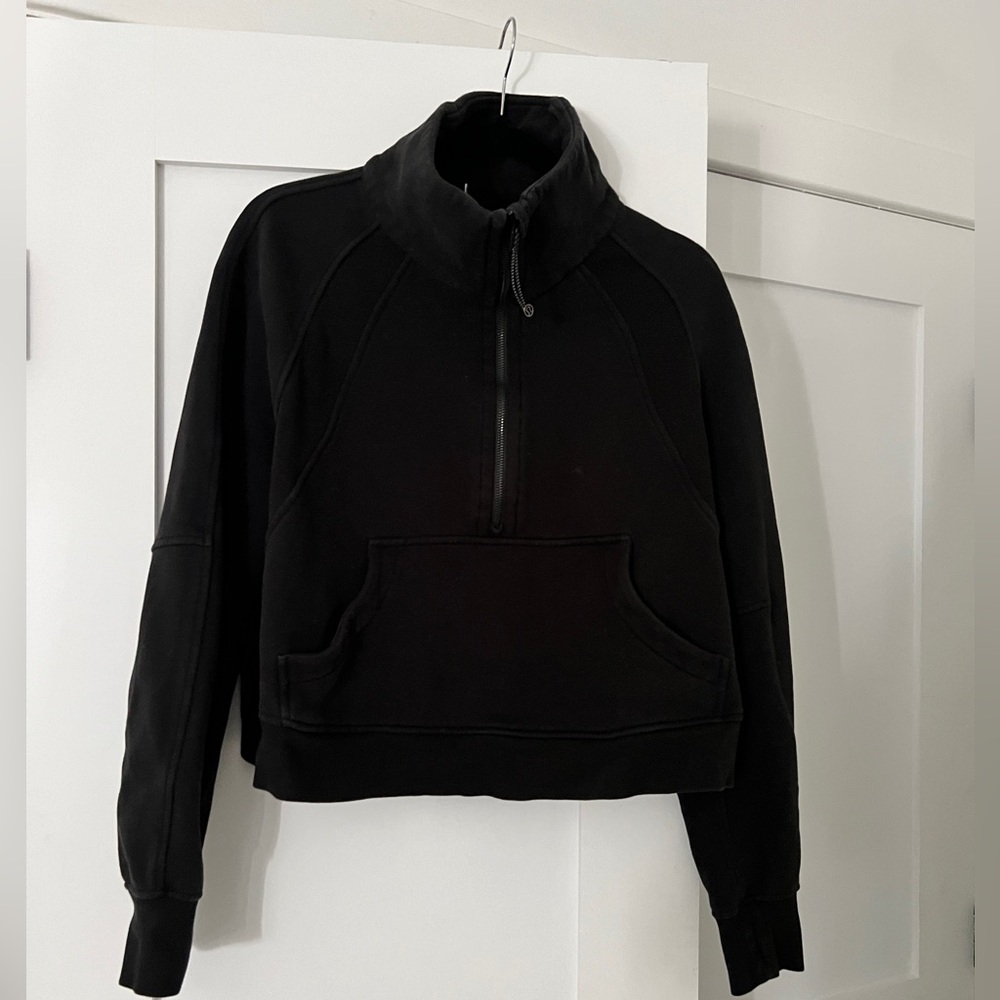 Lululemon cropped scuba jacket, size 10